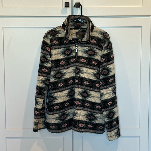 Roper Aztec Pullover Fleece - Picture 2 of 6